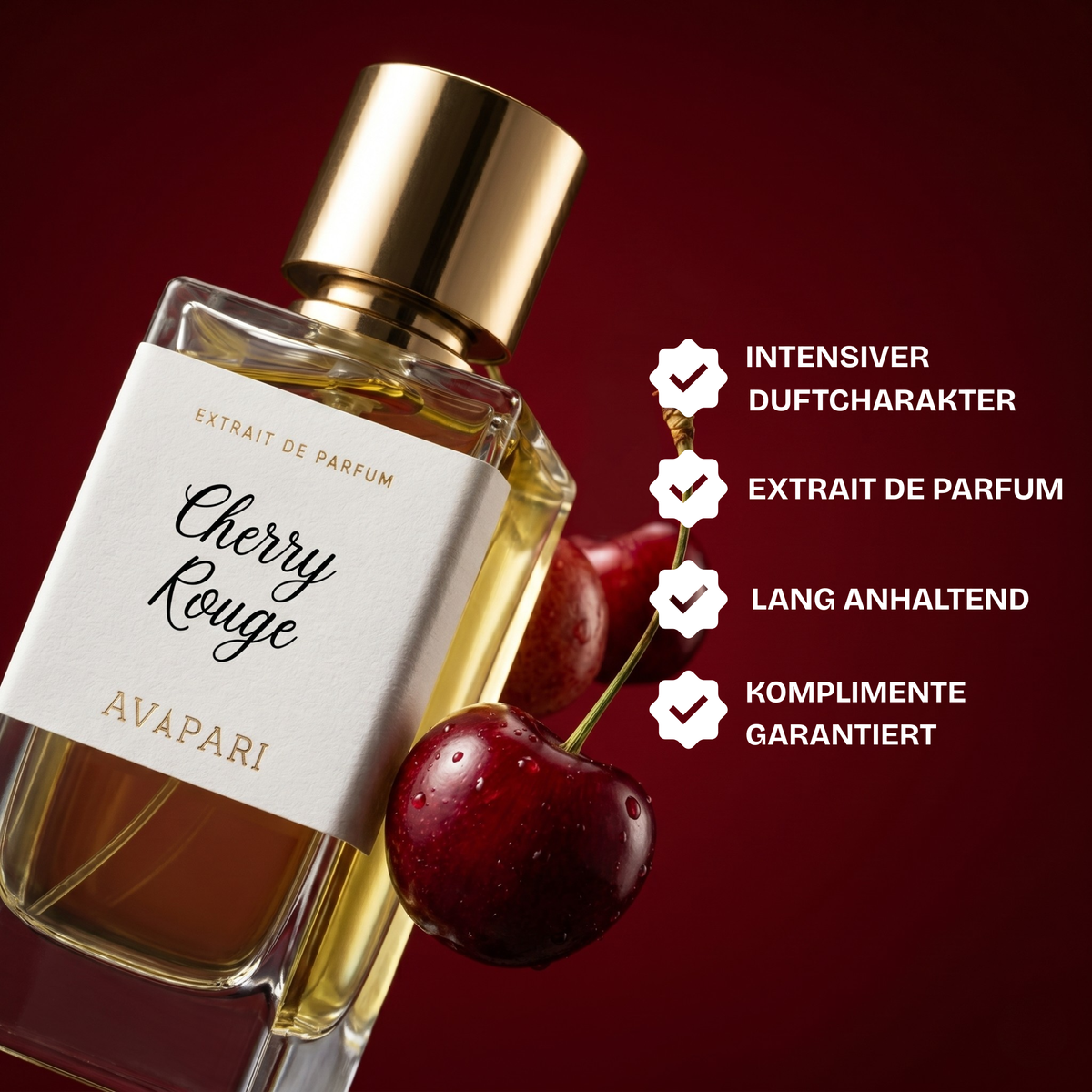 Cherry Rouge Extrait de Parfum von AVAPARI – Ansicht 4